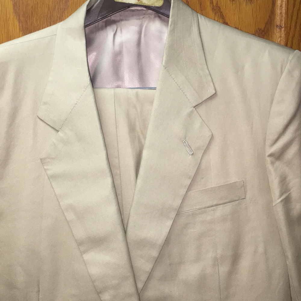 Shanghi Custom Tailors Khaki Suit